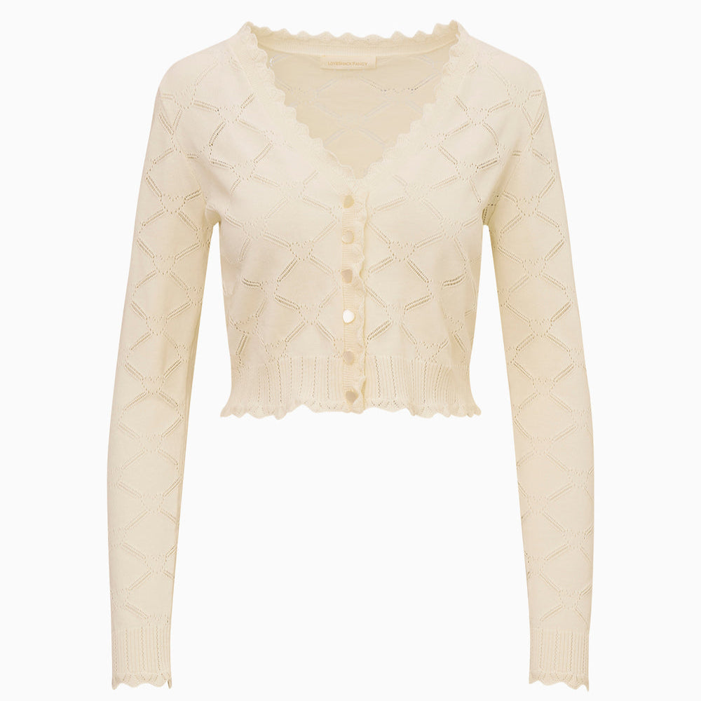 Petra Cardigan Parchment