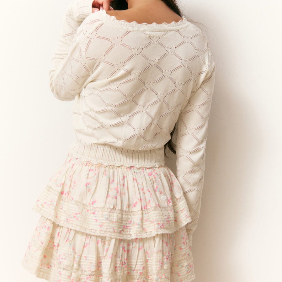 Petra Cardigan Parchment