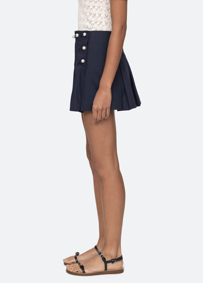 Suzette Mini Pleated Skirt