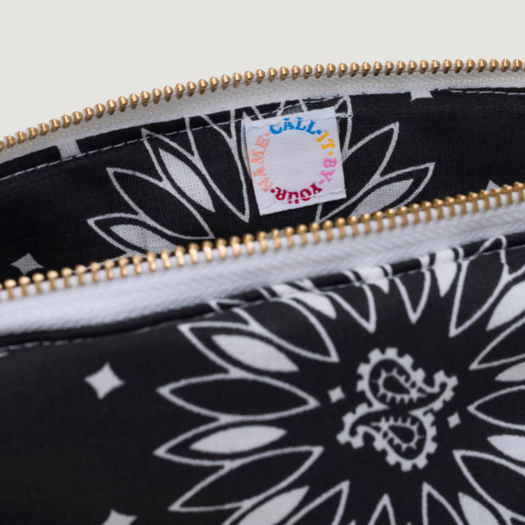 Vanity Large HAPPY FACE All Black