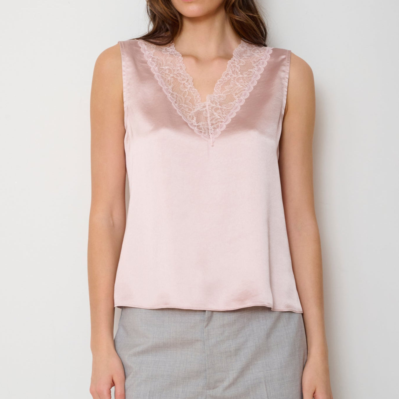 The Cabaret Camisole Pearl Pink