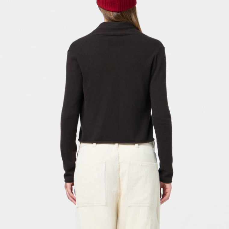 Stealth Cardigan Burnt Cocoa