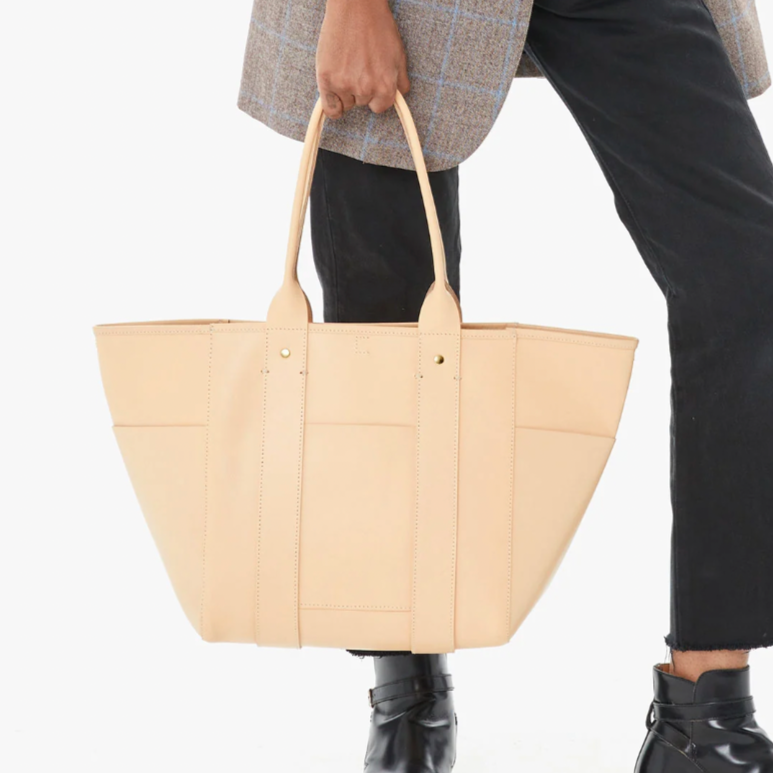 Le Slim Box Tote