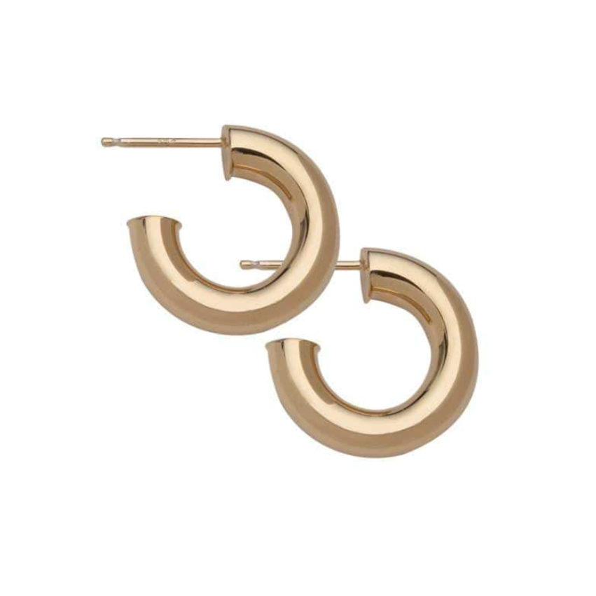 Lou 3/4" Hoops 14K Yellow