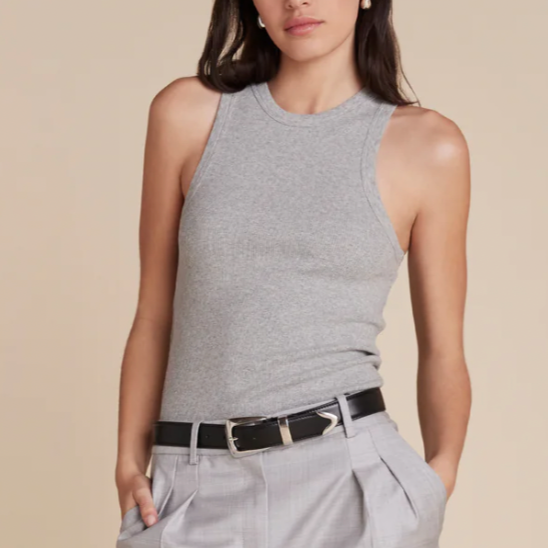 The Not So Basic Tank Hthr Grey