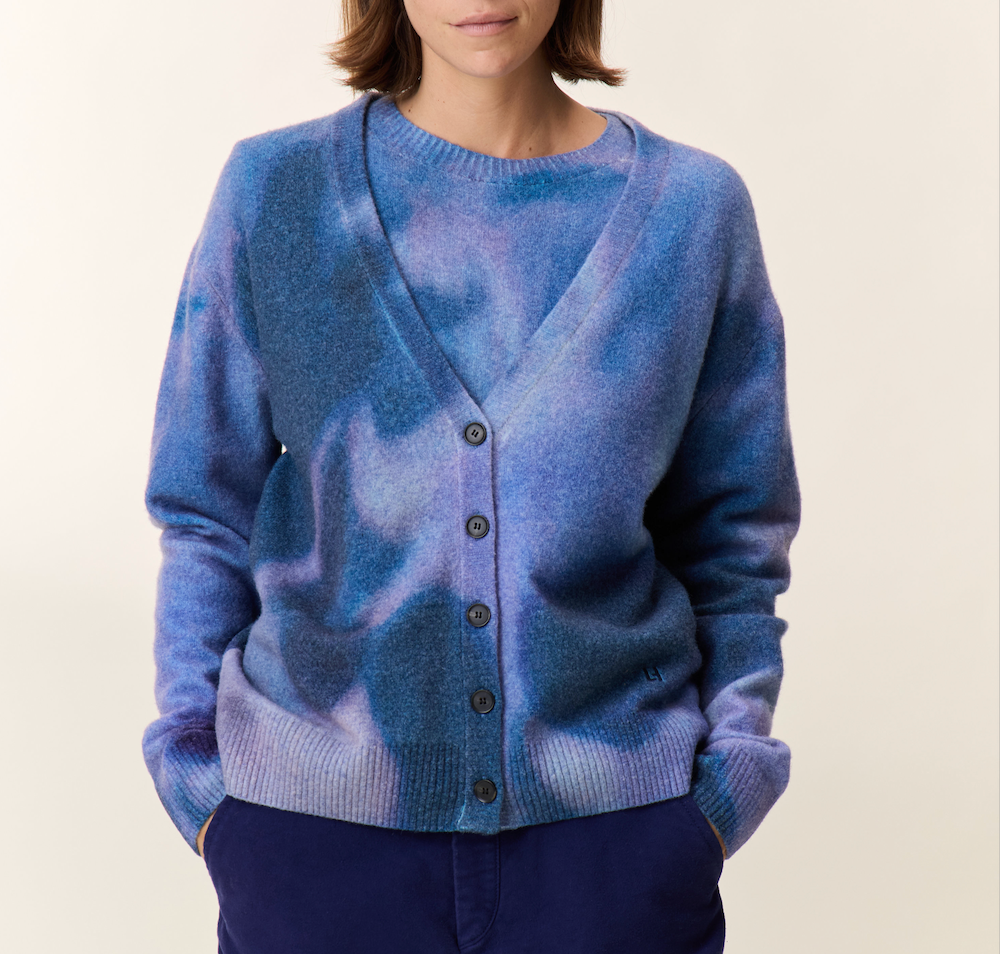 Ming Cardigan Blue