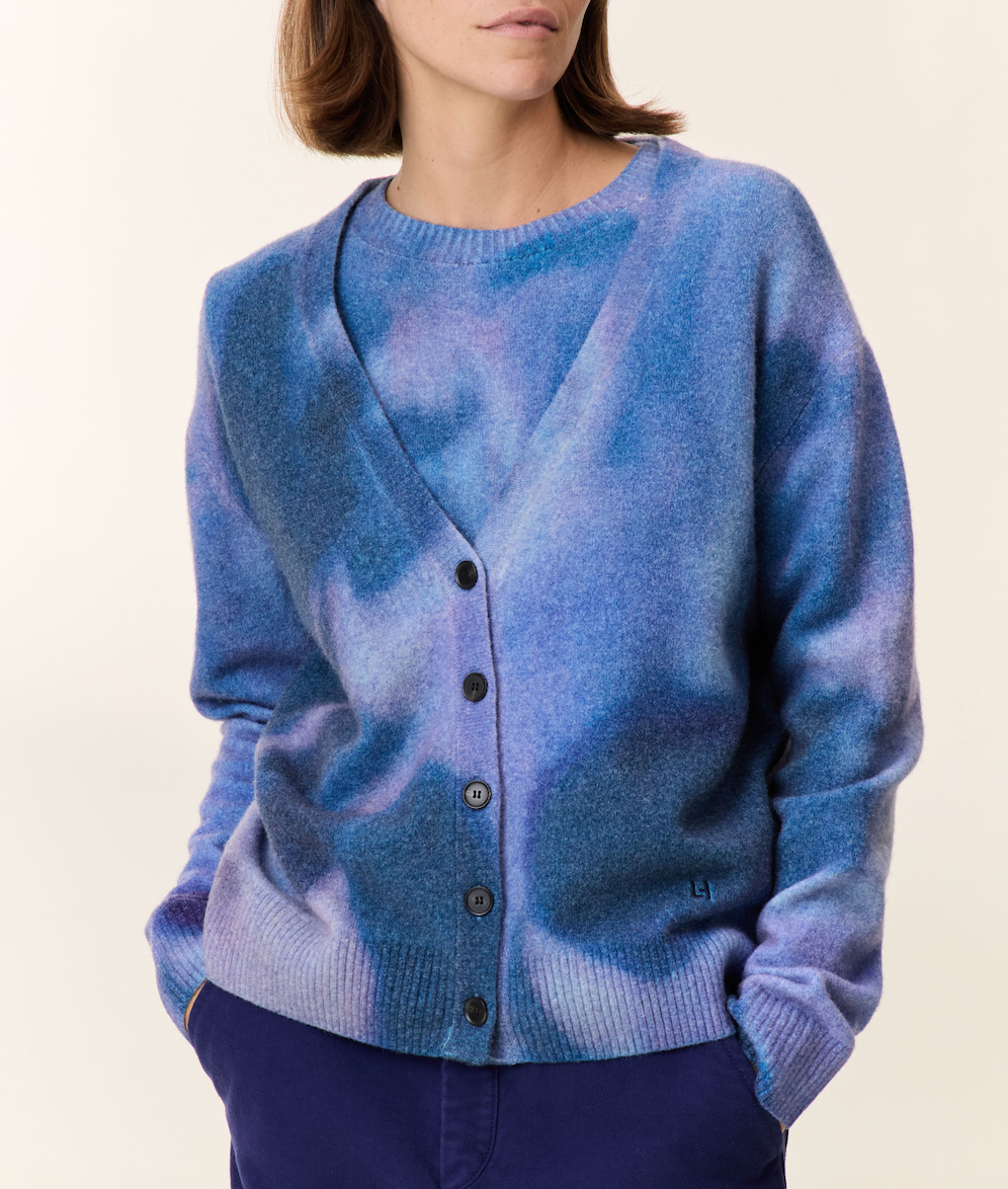 Ming Cardigan Blue