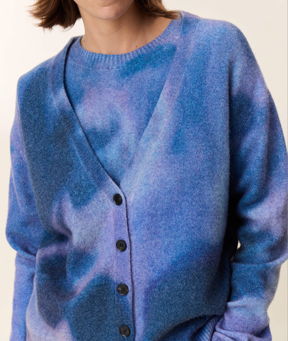 Ming Cardigan Blue