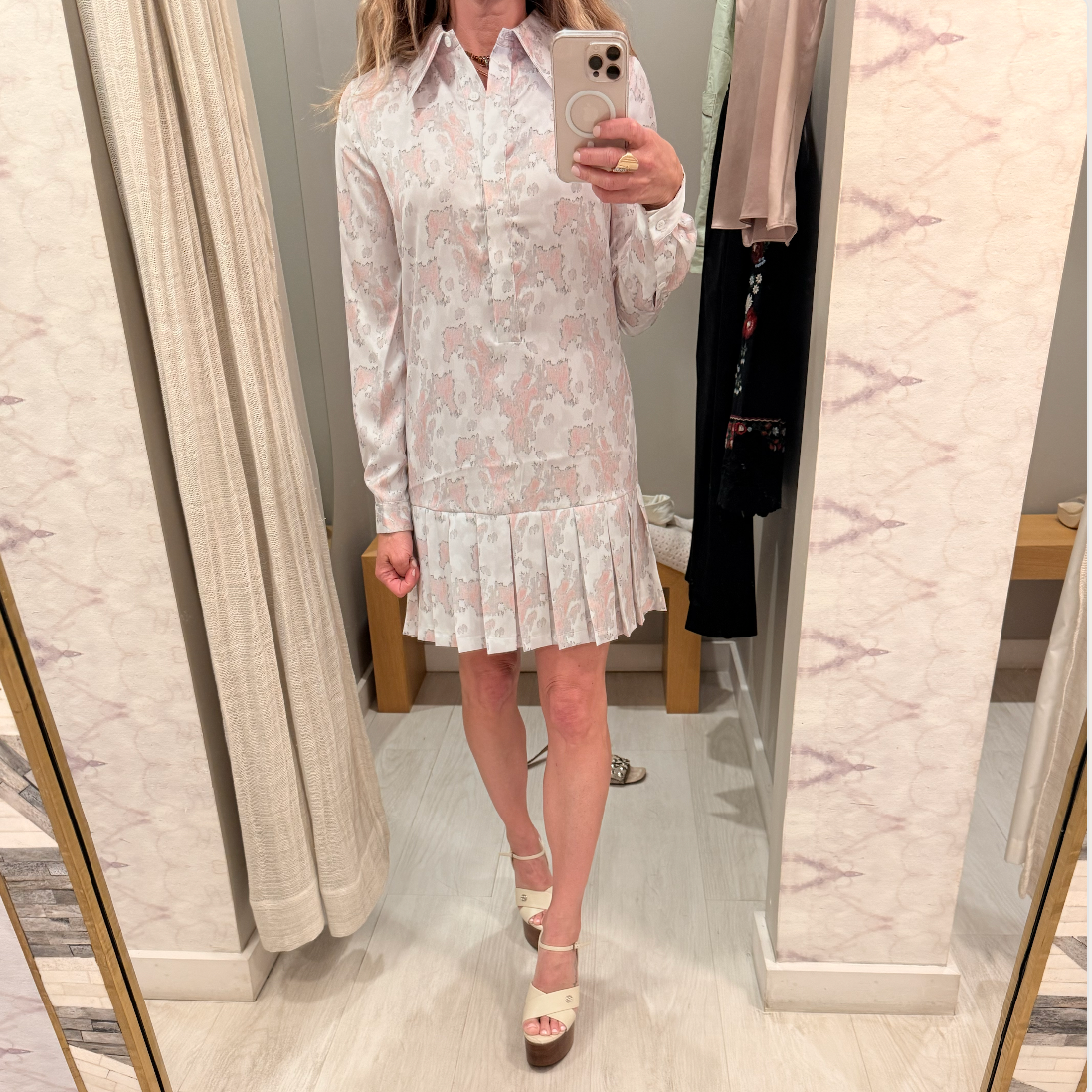 The Flapper Dress Silver Mist