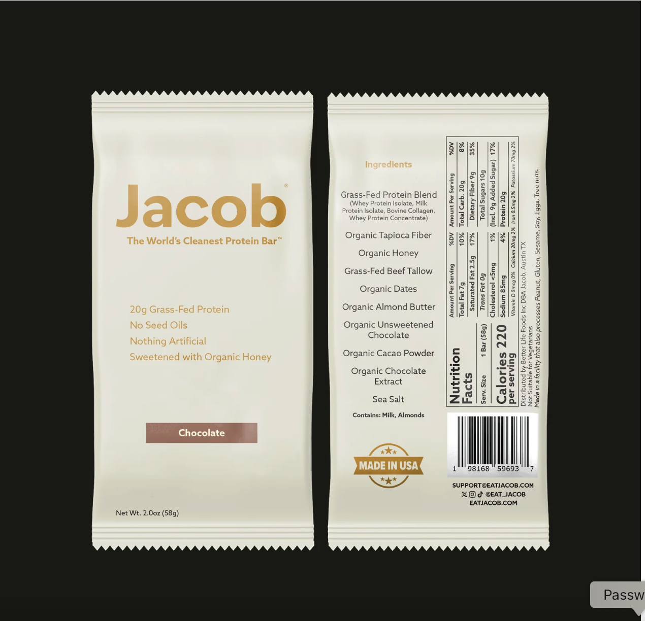 Jacob Protein Bar