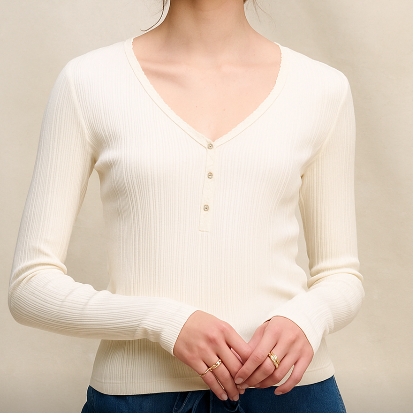Winona Top Ecru