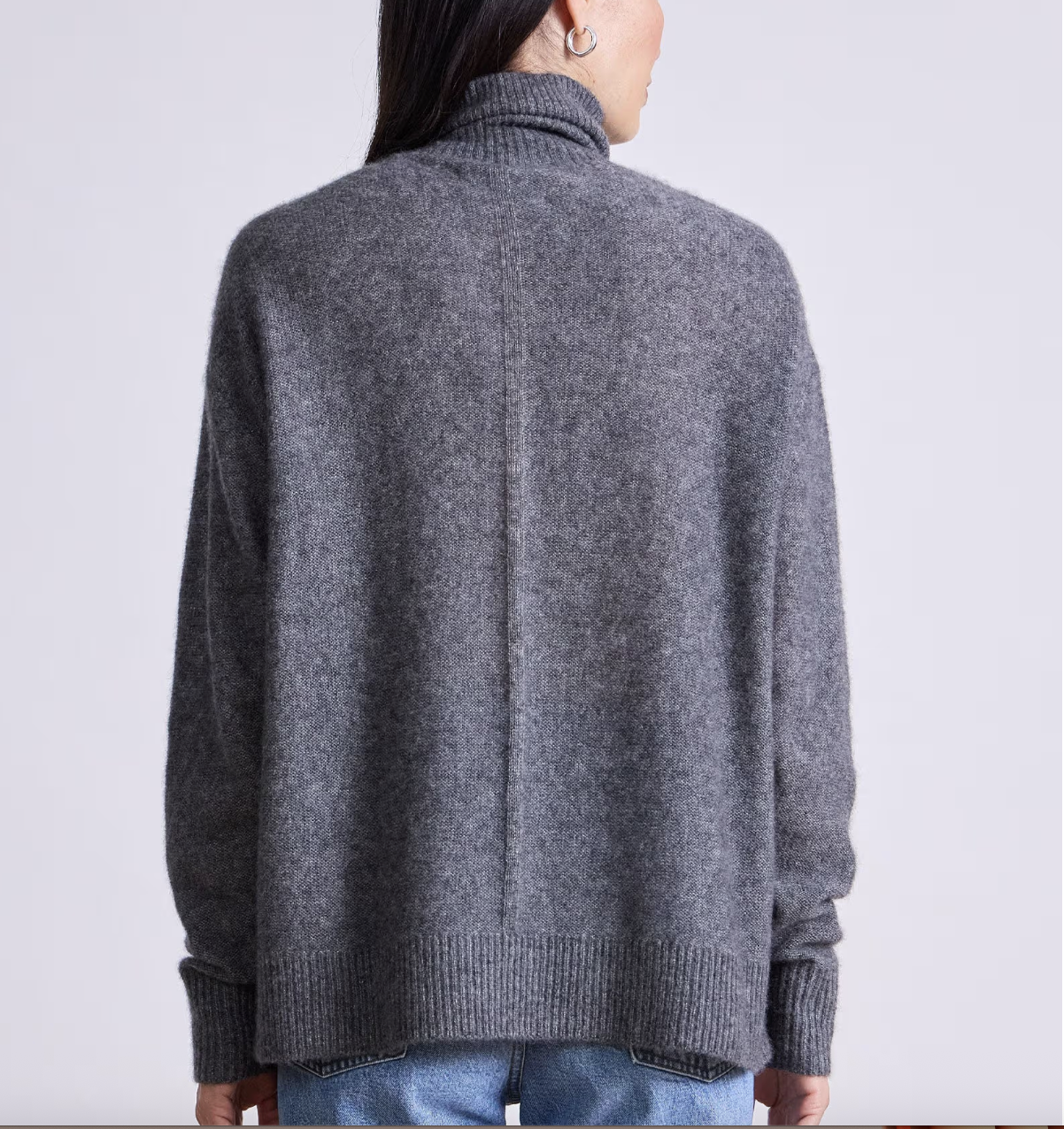 Softest Tissue Turtleneck Charcoal