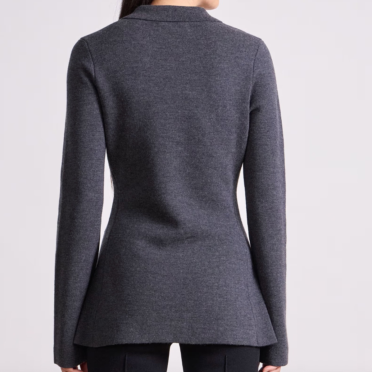 Betti Knit Cardi Grey