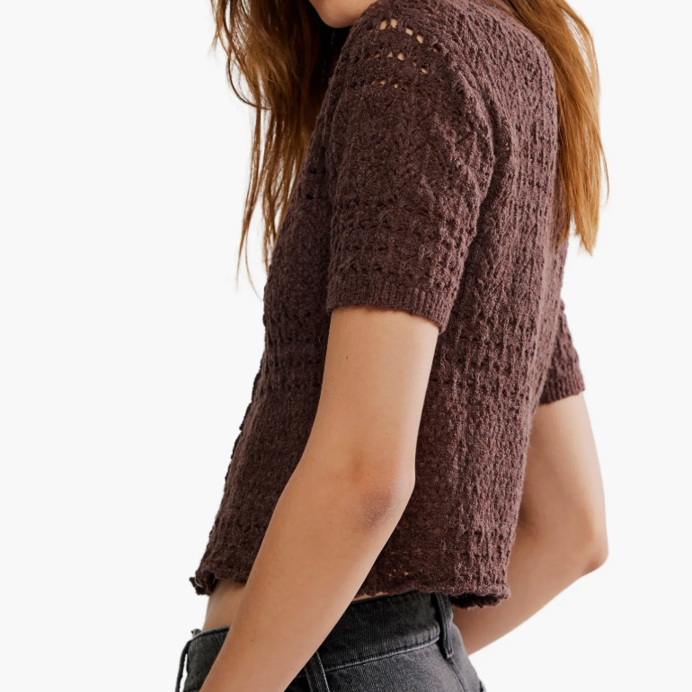 Daylight Cardi French Chocolate