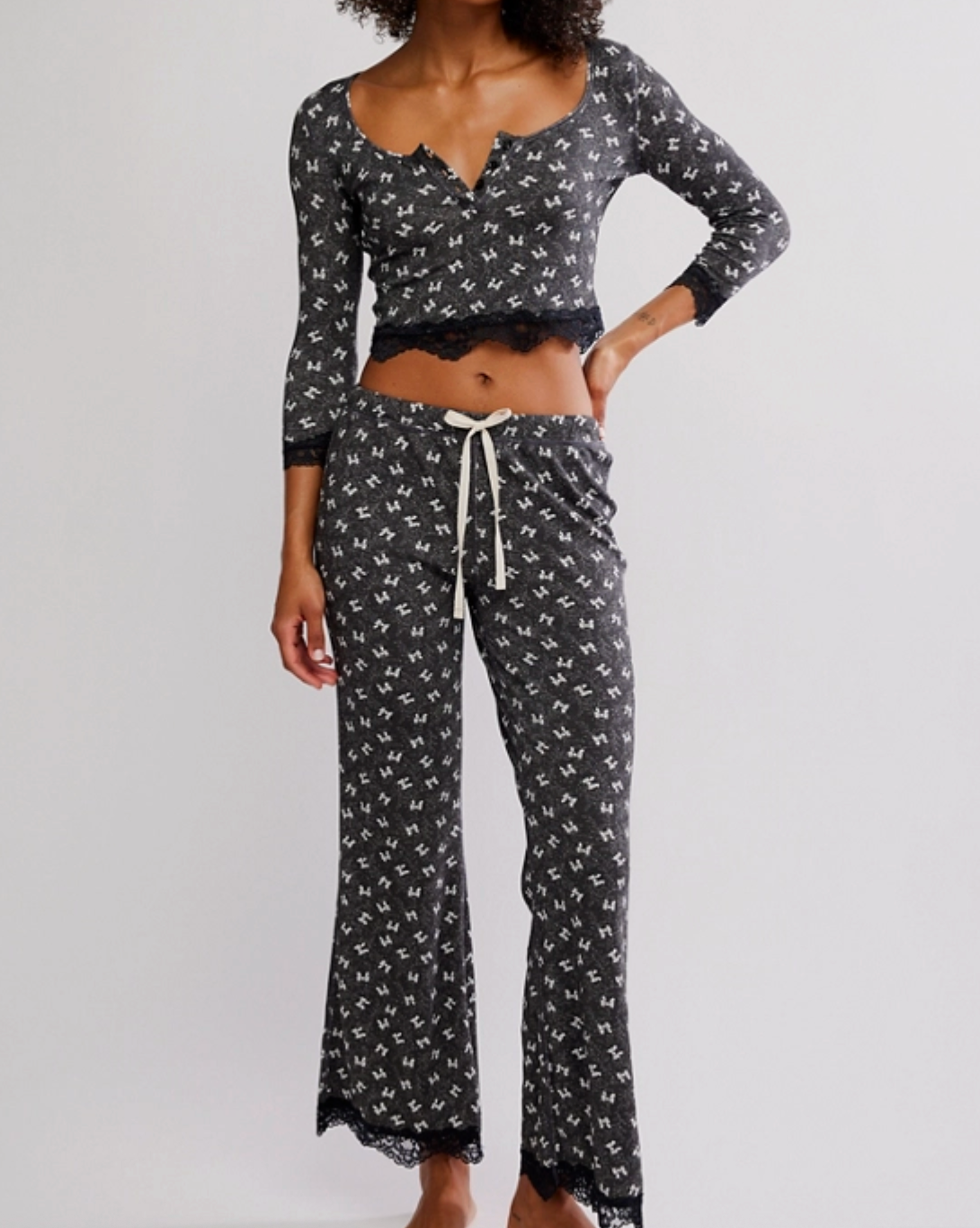 Stolen Dance Sleep Set Charcoal
