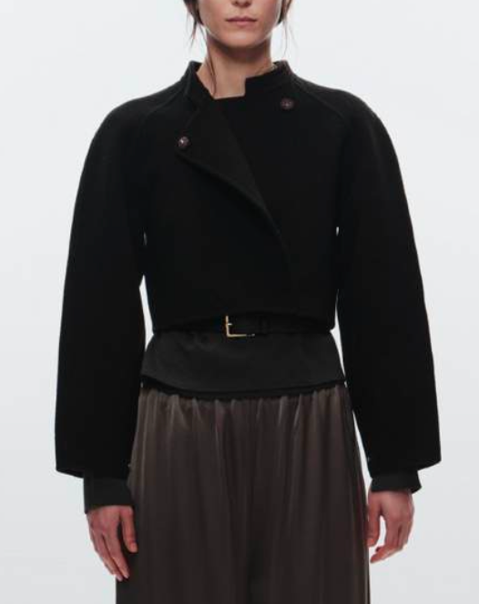 Ryatt Wool Jacket Black