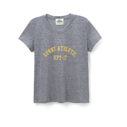 Sunny Athletic Dept Crew Heather Grey