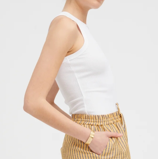 Rib Racer Front Tank White