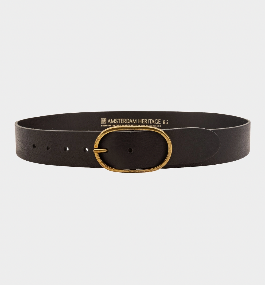 Fien Classic Leather Belt Black