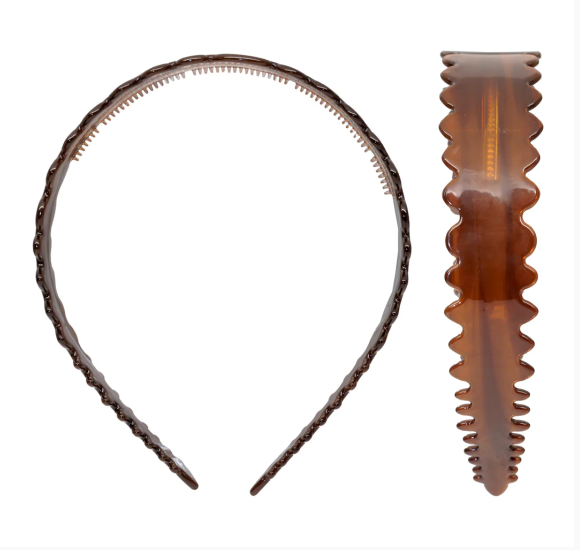 Starlet Headband Scalloped Amber