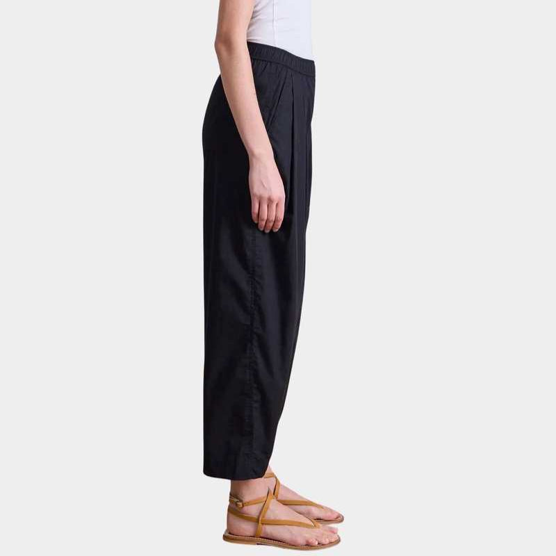 Spa Pleat Pant Black