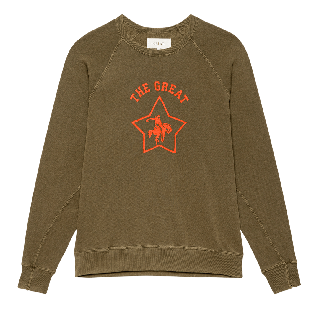 The College Sweatshirt Rodeo Star Dark Army