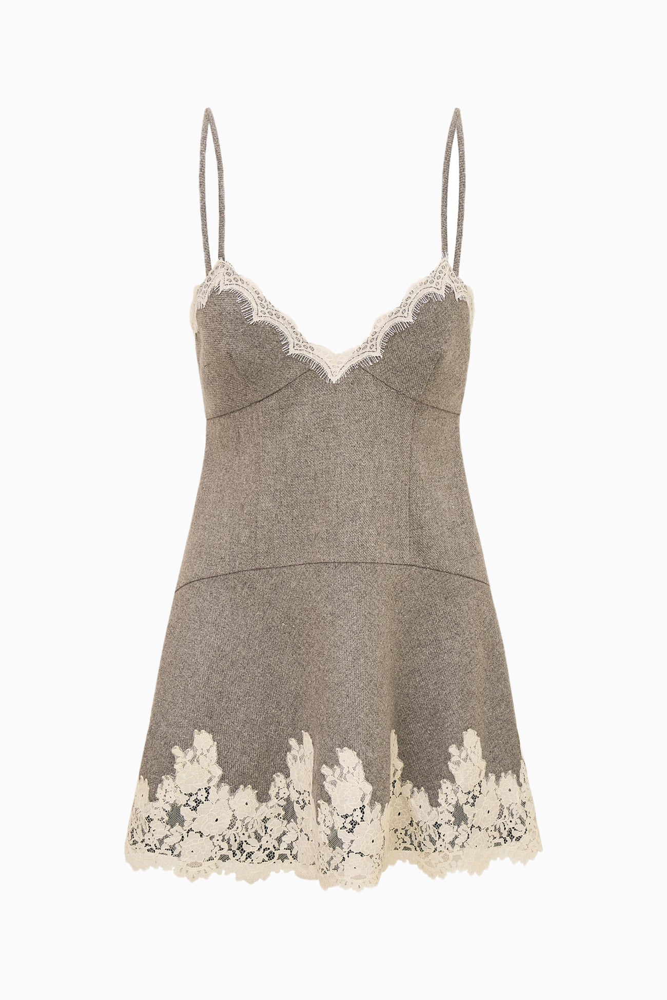 Teddi Dress Grey Melange
