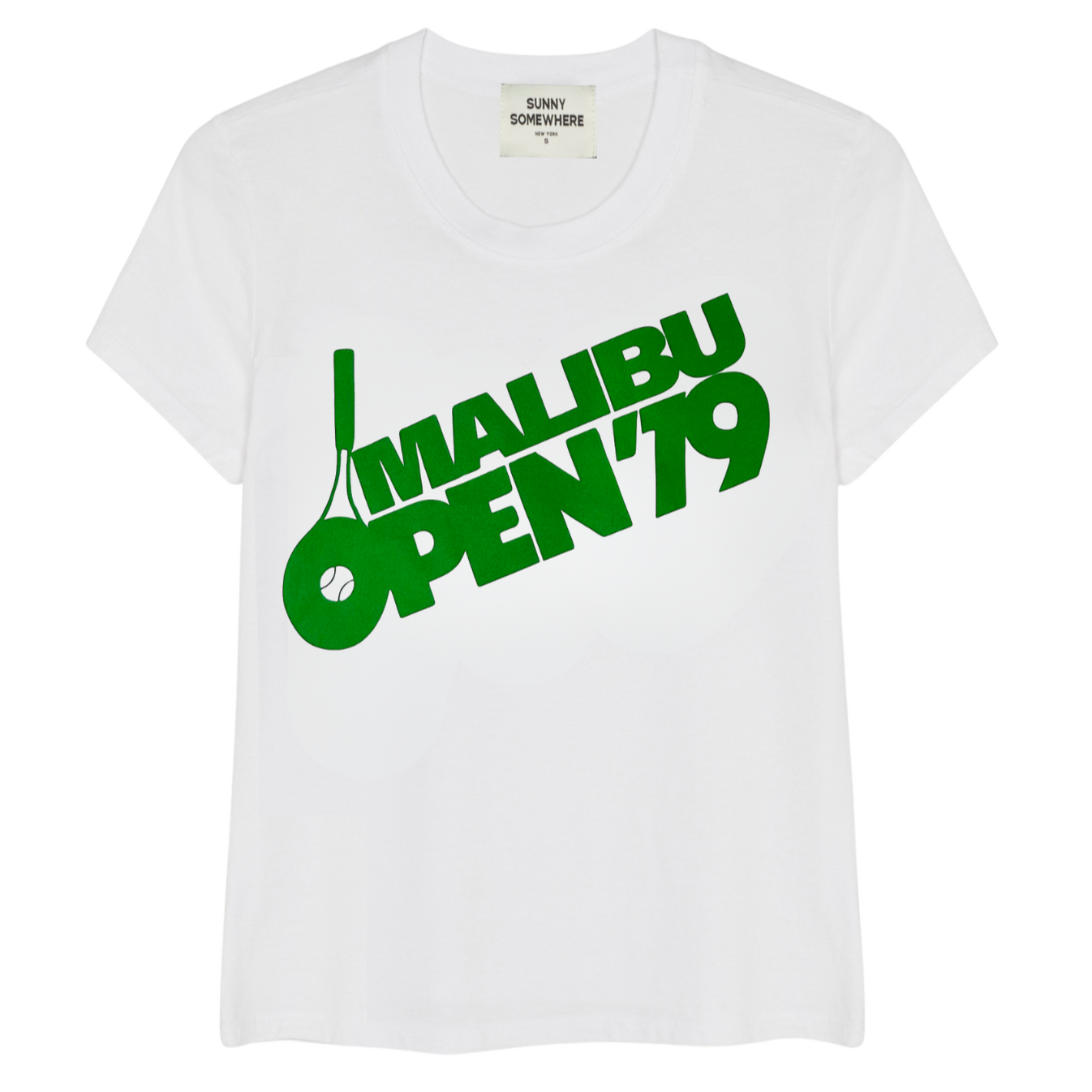 Malibu Open	Femme Crew White