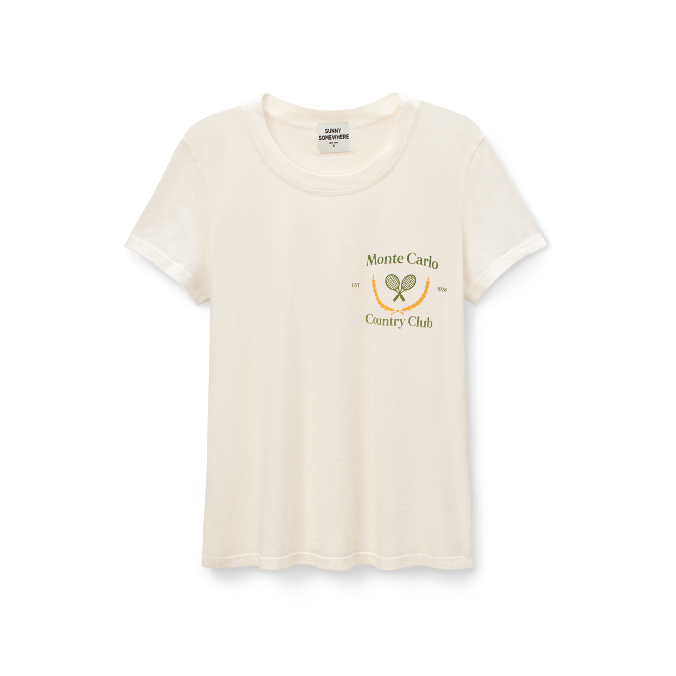 Monte Carlo CC Crew Off White