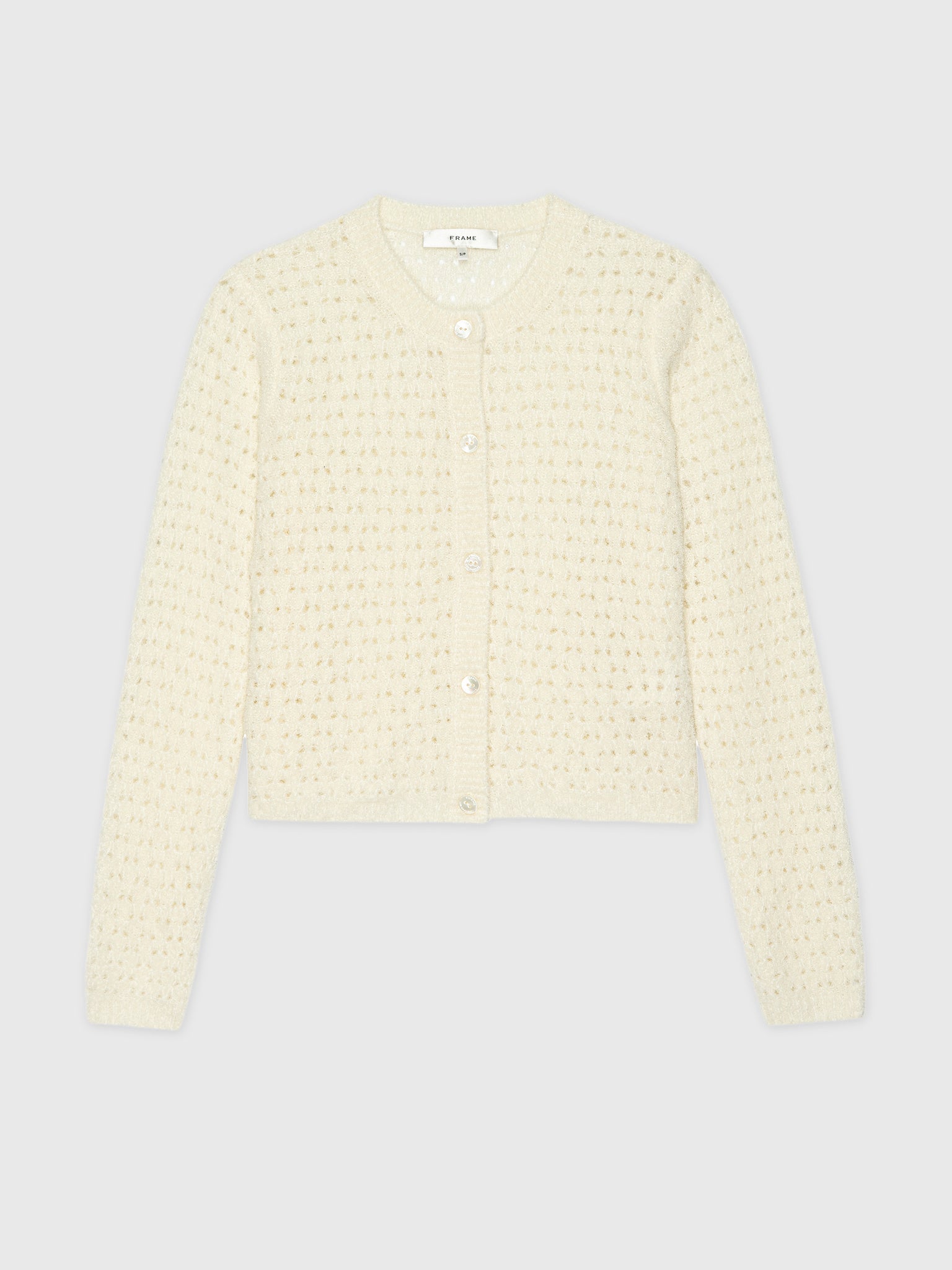 The Chenille Cardi Cream