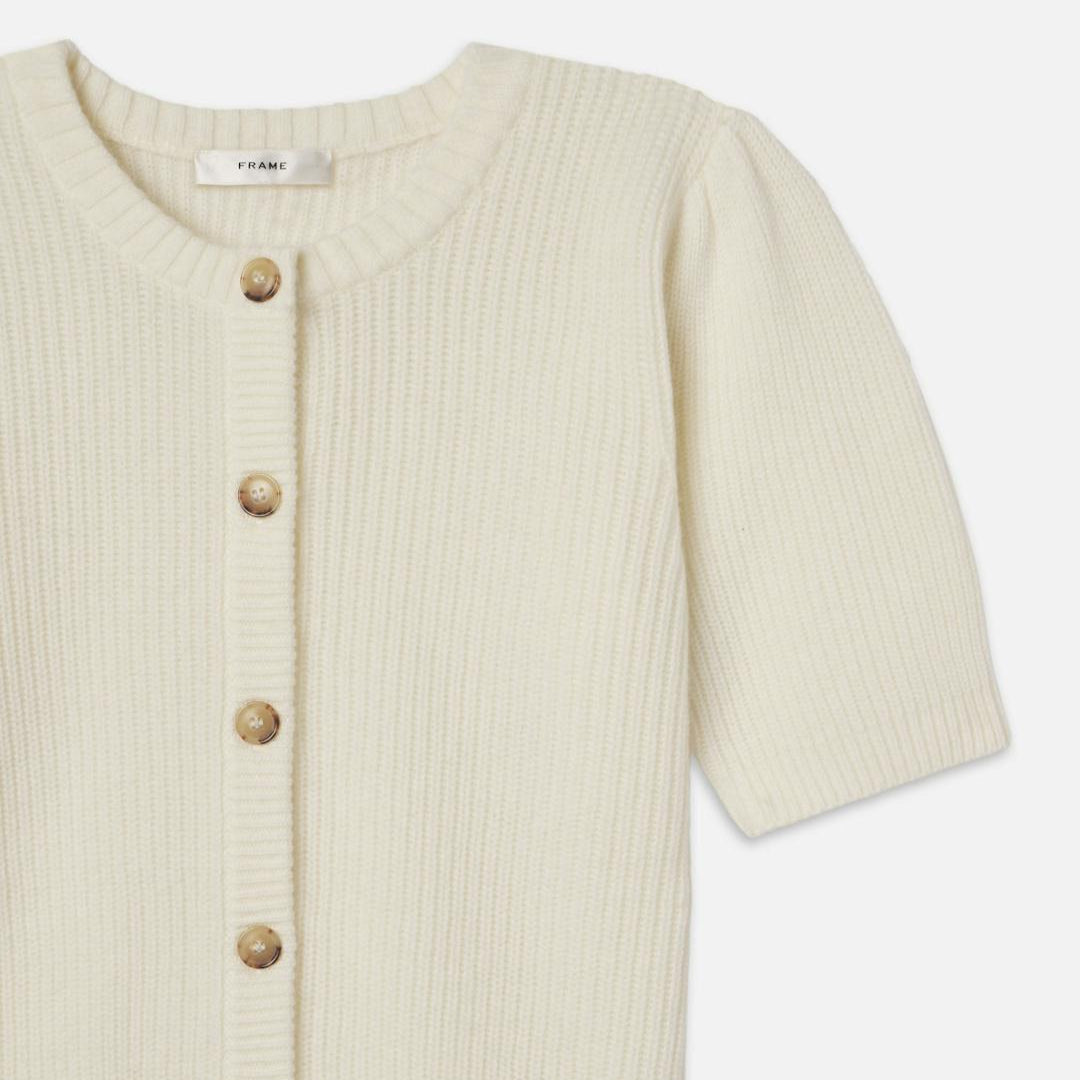 Shrunken Cardi Cream