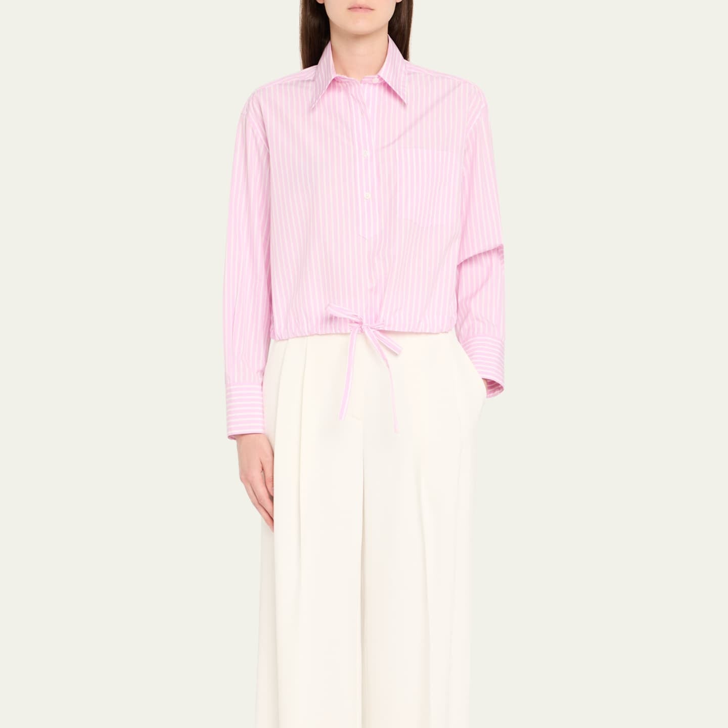 The CC Shirt Pink Pinstripe