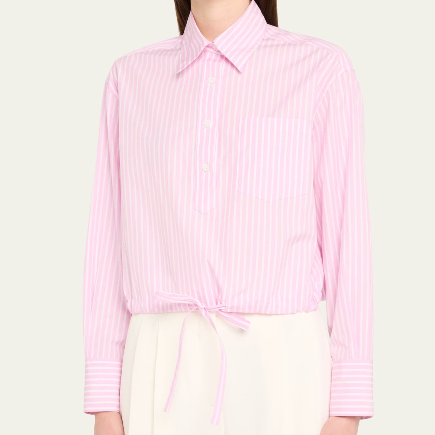 The CC Shirt Pink Pinstripe