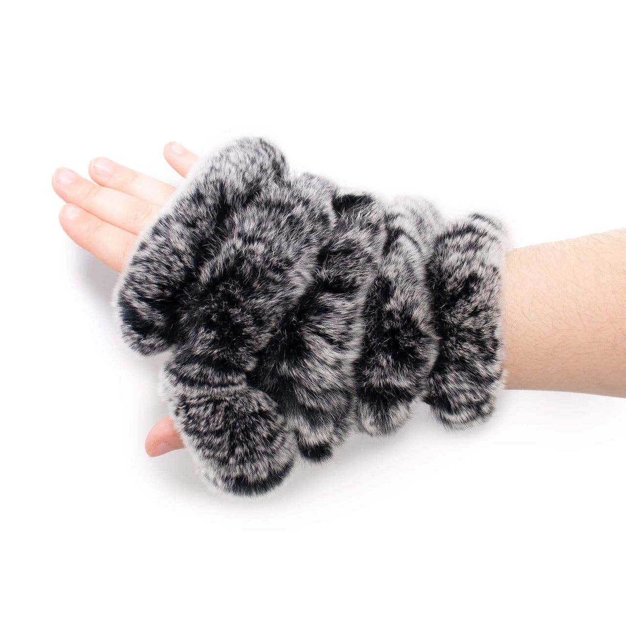 Rex Rabbit Fingerless Gloves