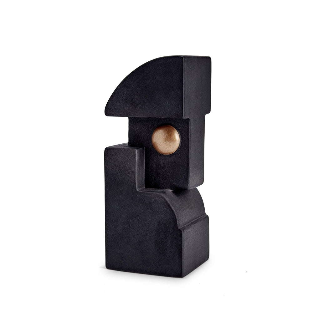 Cubisme Bookend One Black/Gold