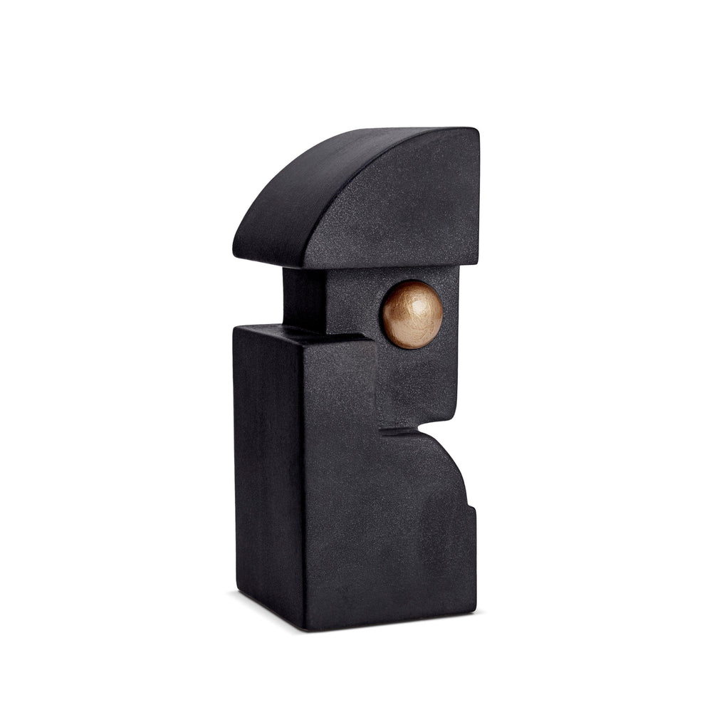 Cubisme Bookend One Black/Gold