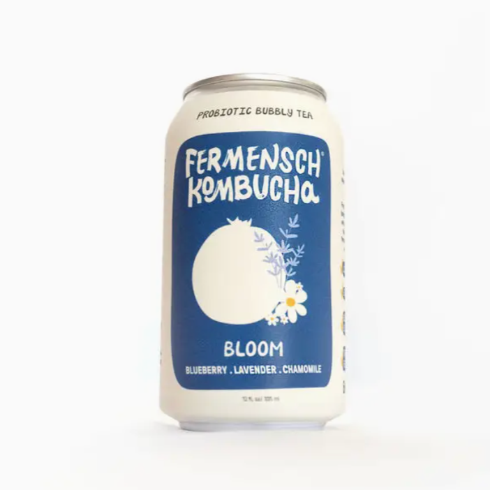 Bloom Blueberry Lavender Chamomile Kombucha