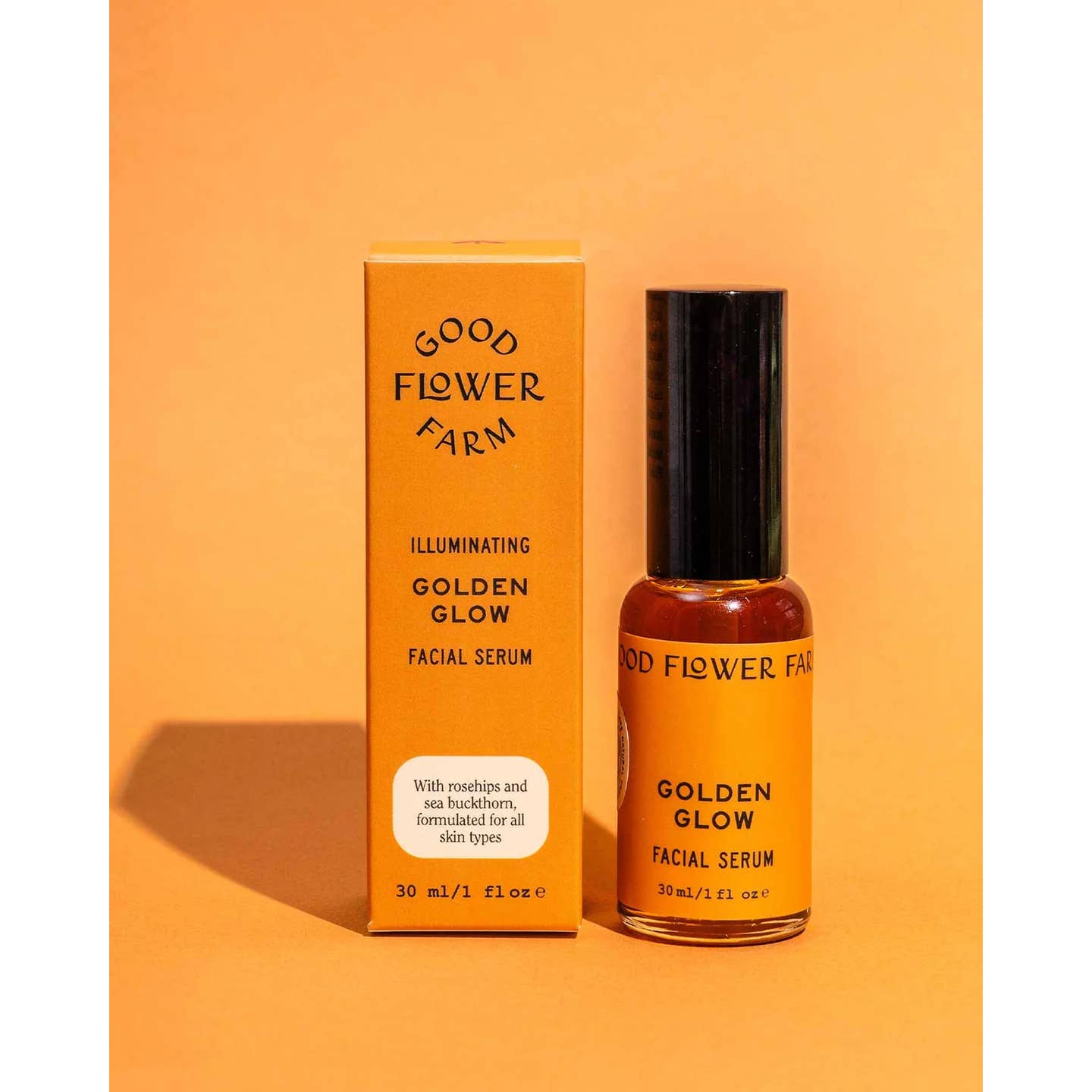 Golden Glow Organic Facial Serum 1 oz