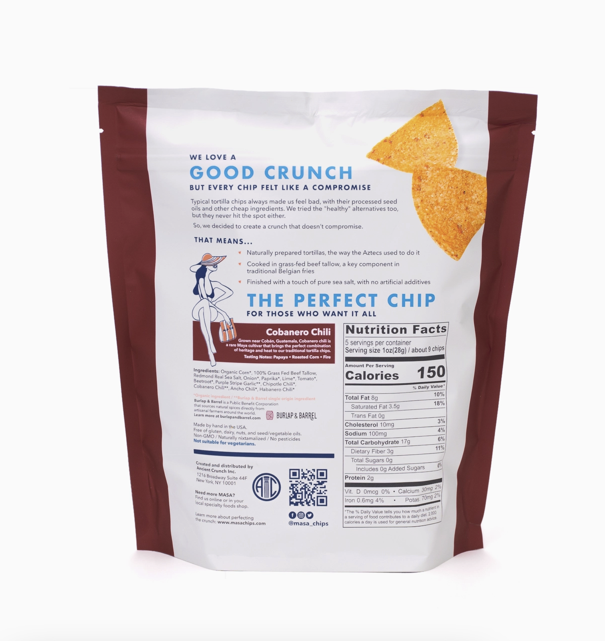Masa Chip ASSORTED 5oz