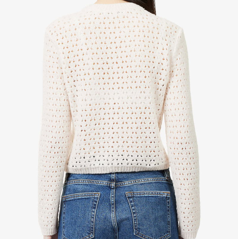 The Chenille Cardi Cream