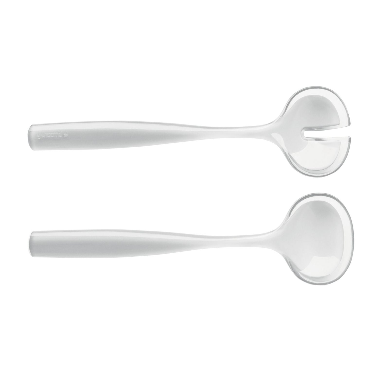 Grace Salad Servers White