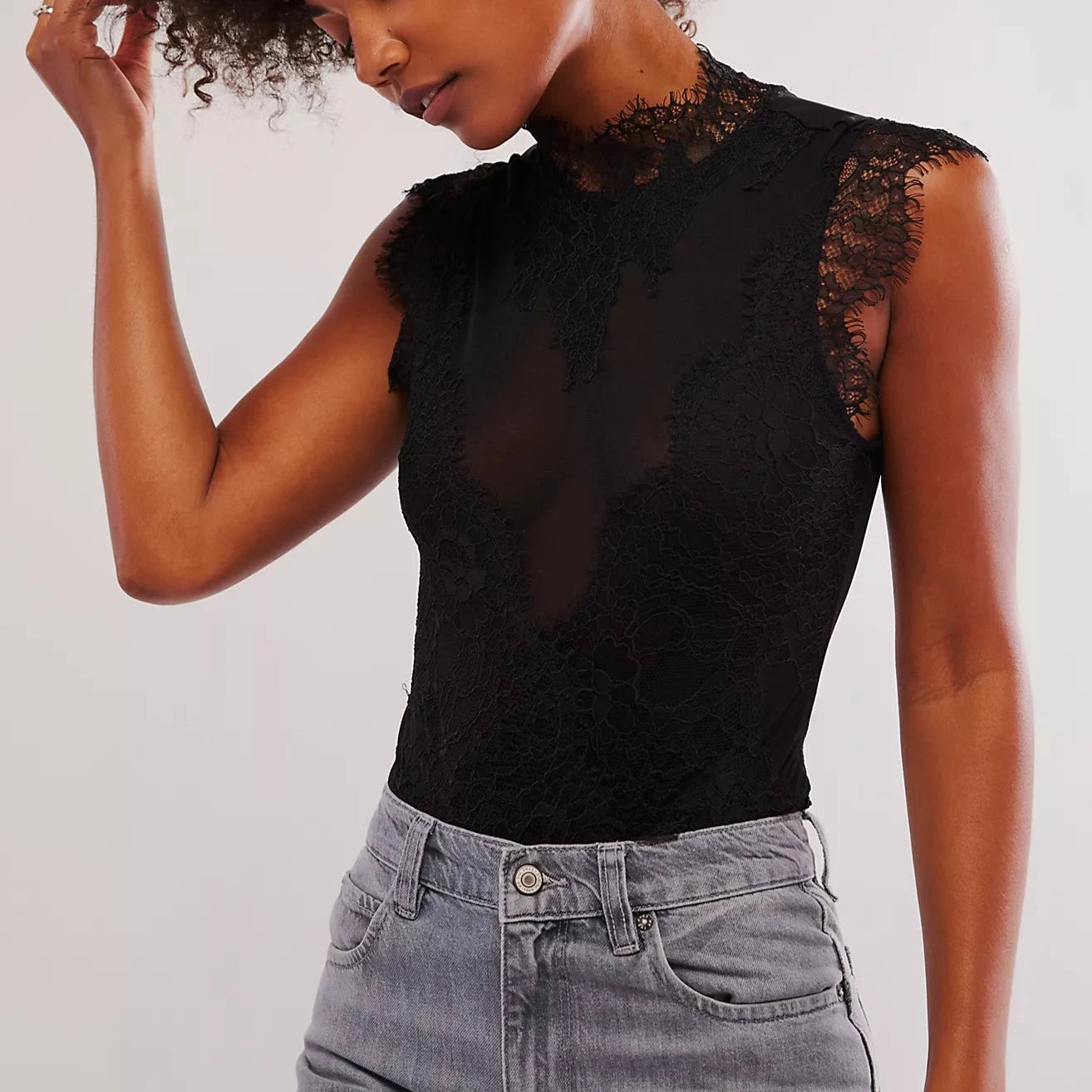 Sweet Nothing Bodysuit Black