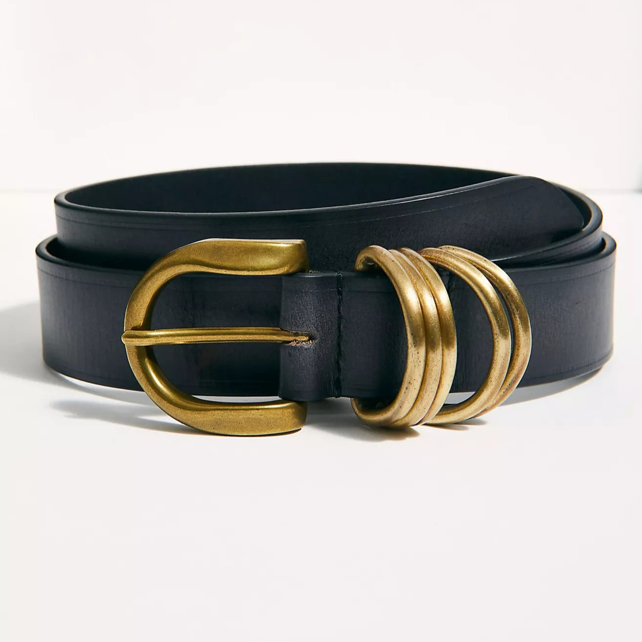 Rori Leather Belt Black
