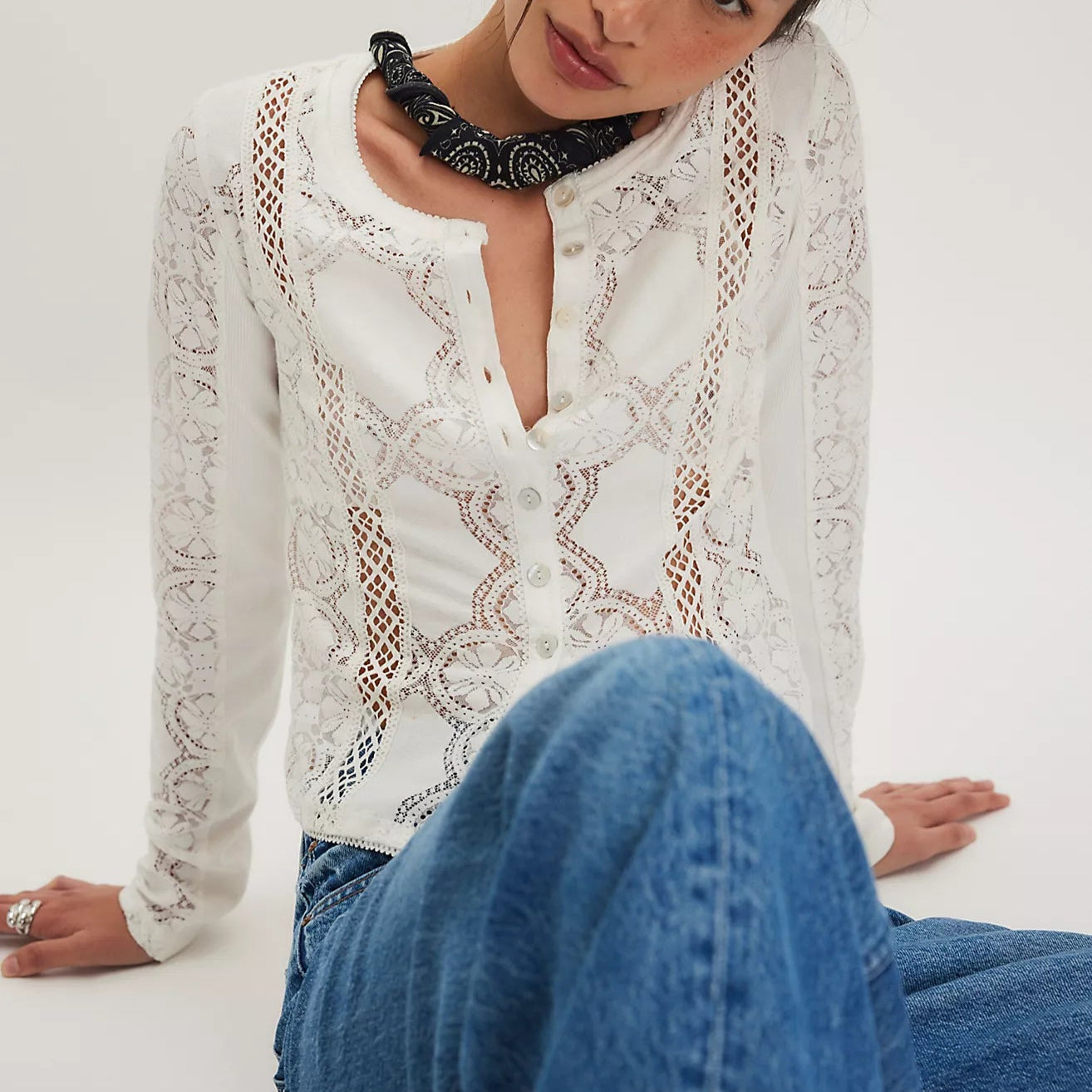Jae Knit L/SLV Sugar Swizzle
