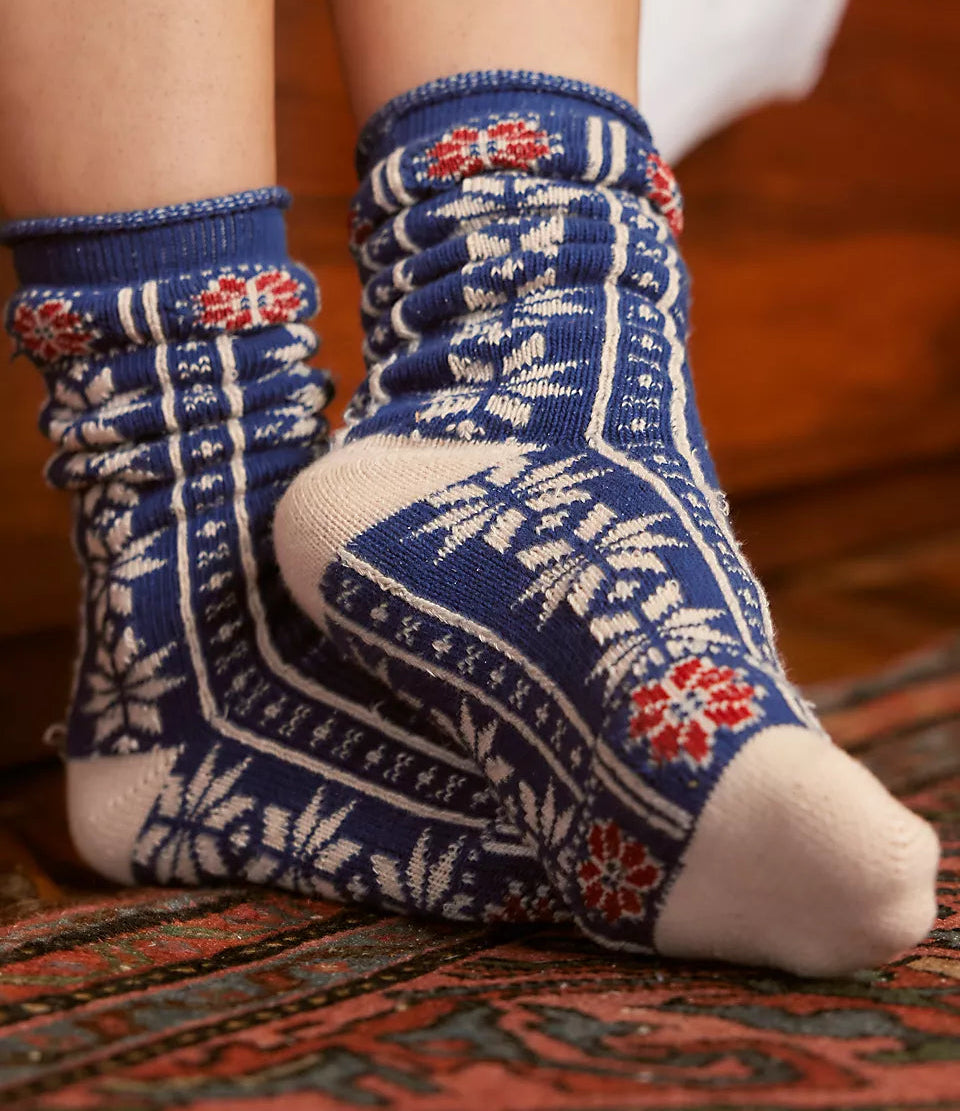 Nearly Nordic Sock Navy