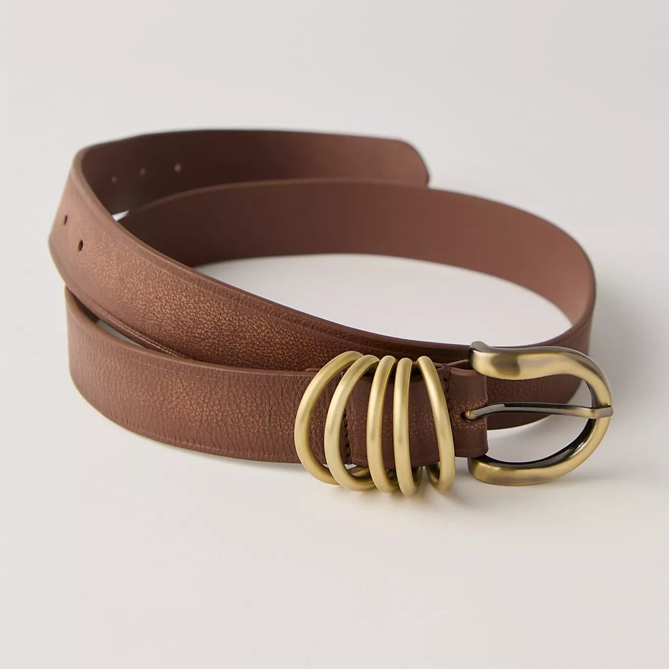 Rori Leather Belt Cognac