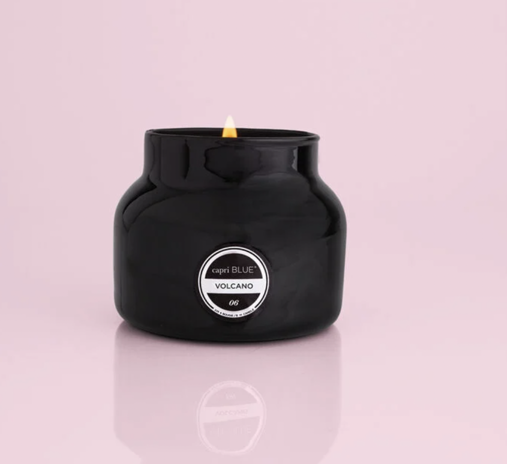 Volcano Black Petite Jar, 8 oz