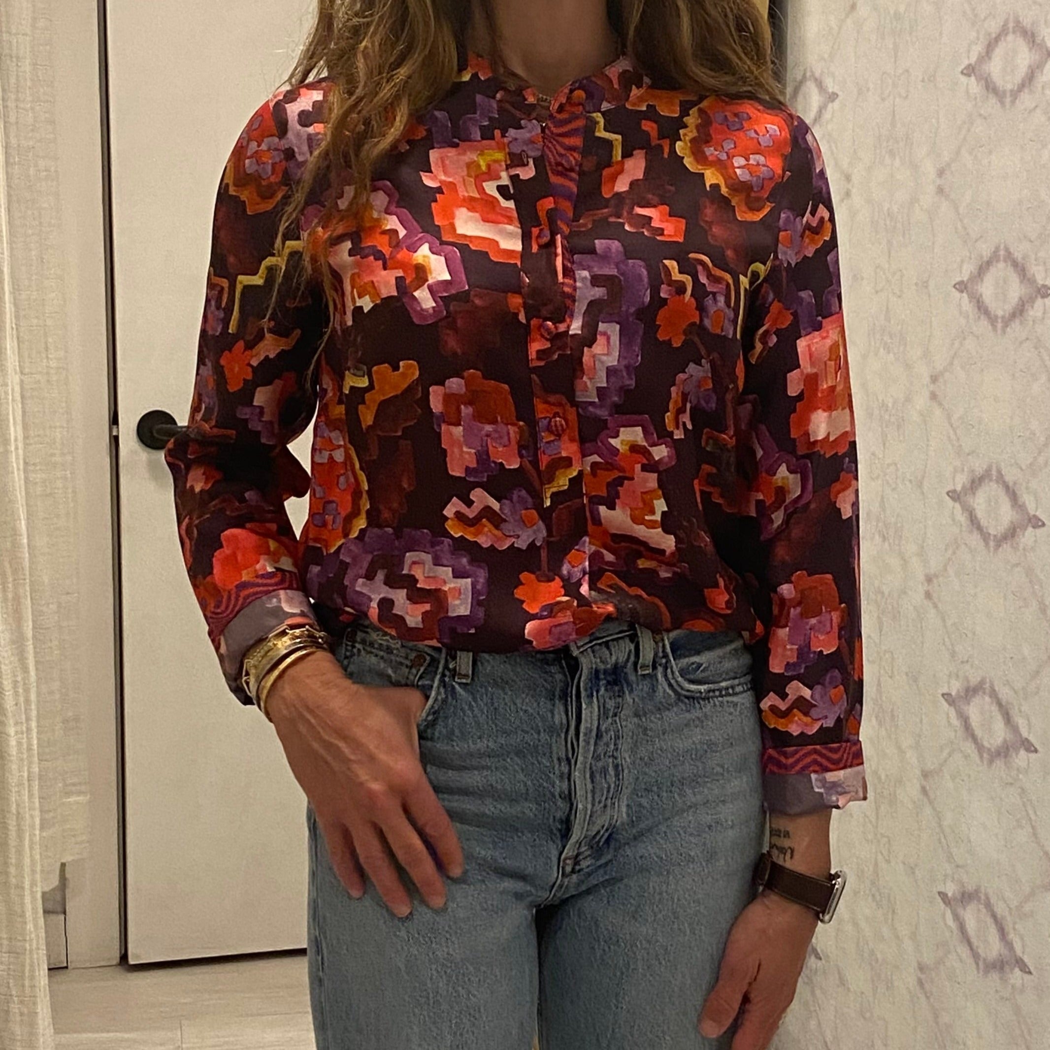 Painted Tapestry Henley Fire