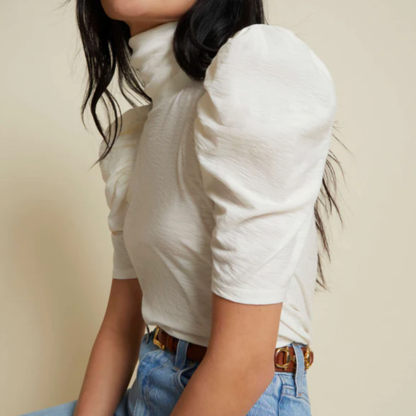 Dawn Femme Turtleneck Off White