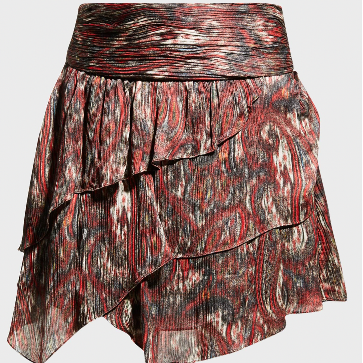 Zully Skirt Mixed Red